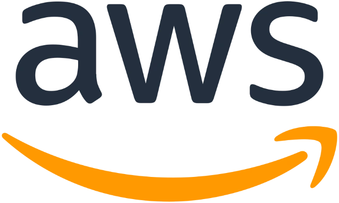 โลโก้ Amazon Web Services (AWS) พันธมิตร Cloud Infrastructure ของ FPD Digital